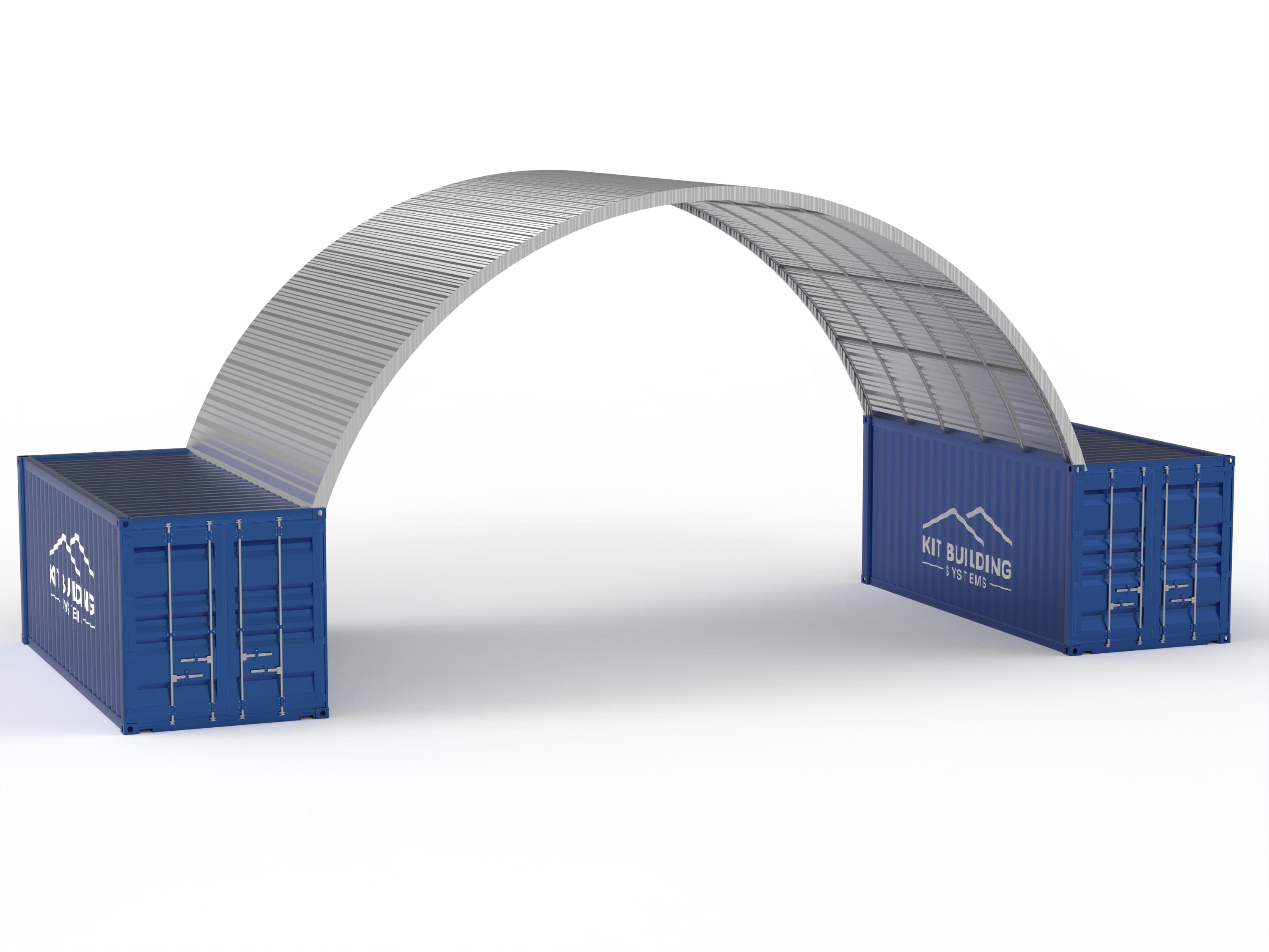 Stalen Containerluifels - 33ft x 20ft x 12ft (10m x 6m x 3.6m)