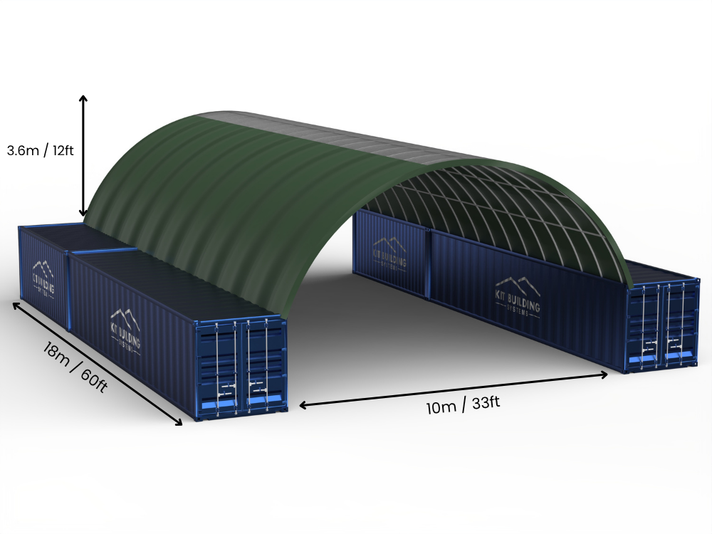 Containerluifels - 33ft x 20ft x 12ft (10m x 6m x 3,6m)