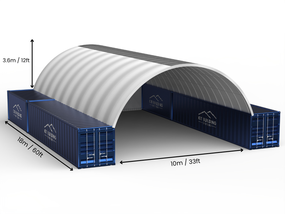 Containerluifels - 33ft x 20ft x 12ft (10m x 6m x 3,6m)