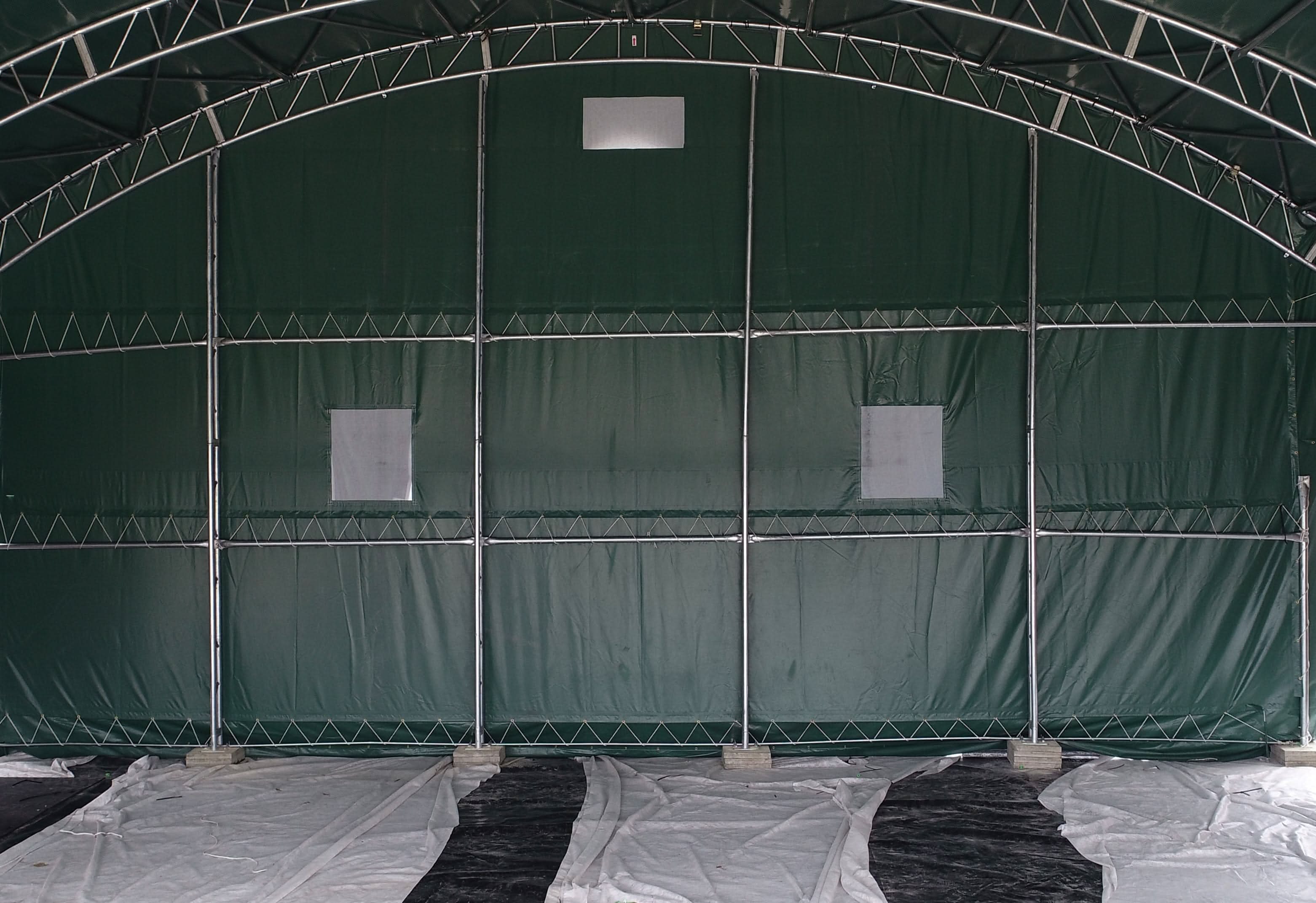 Gesloten Achterpaneel voor Containerluifels