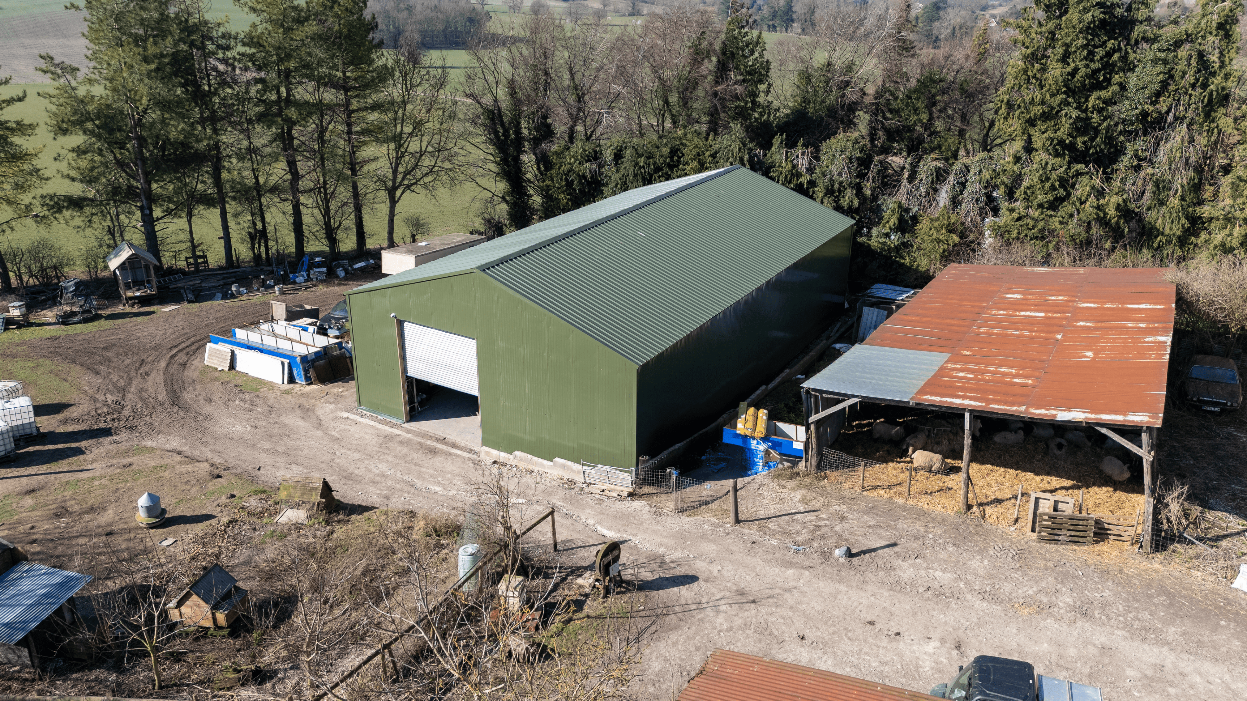 Stalen gebouwen