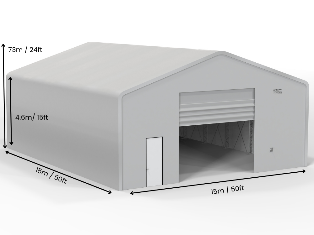 Opslaggebouwen van Stof | Dubbele Spant