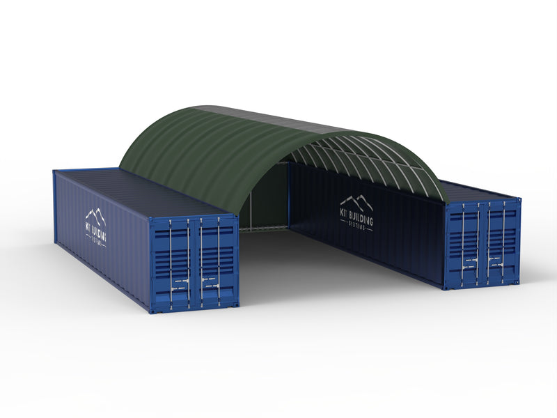 Containerluifels - 20ft x 40ft x 6,5ft (6m x 12m x 2m)