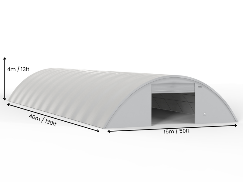 Ronde PVC Opslaggebouwen