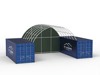 Gesloten Achterpaneel voor Container Schuilplaatsen