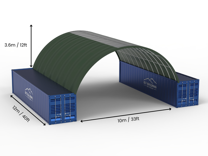Containerluifels - 33ft x 20ft x 12ft (10m x 6m x 3,6m)