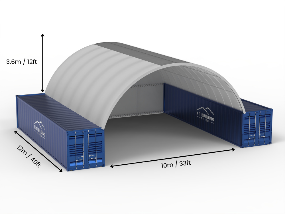 Containerluifels - 33ft x 20ft x 12ft (10m x 6m x 3,6m)
