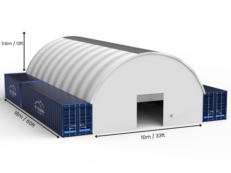 Containerluifels - 33ft x 20ft x 12ft (10m x 6m x 3,6m)