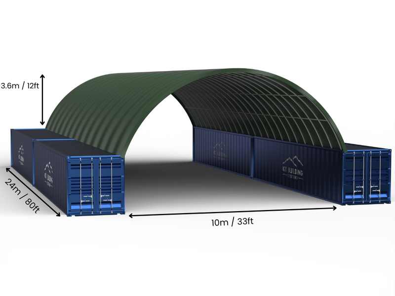 Containerluifels - 33ft x 20ft x 12ft (10m x 6m x 3,6m)