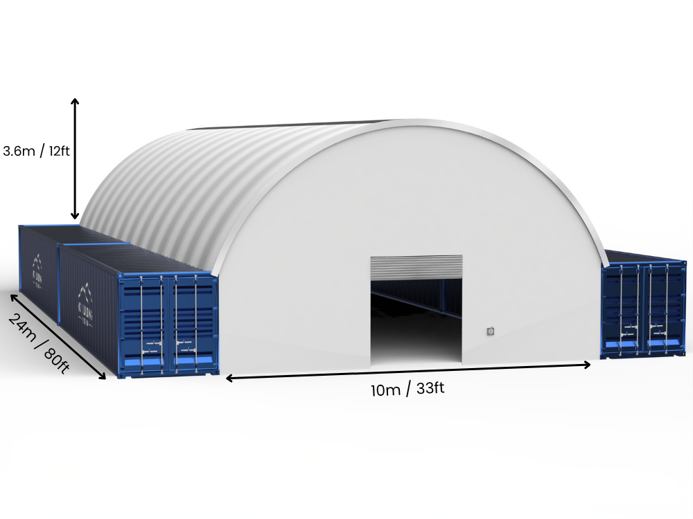 Containerluifels - 33ft x 20ft x 12ft (10m x 6m x 3,6m)