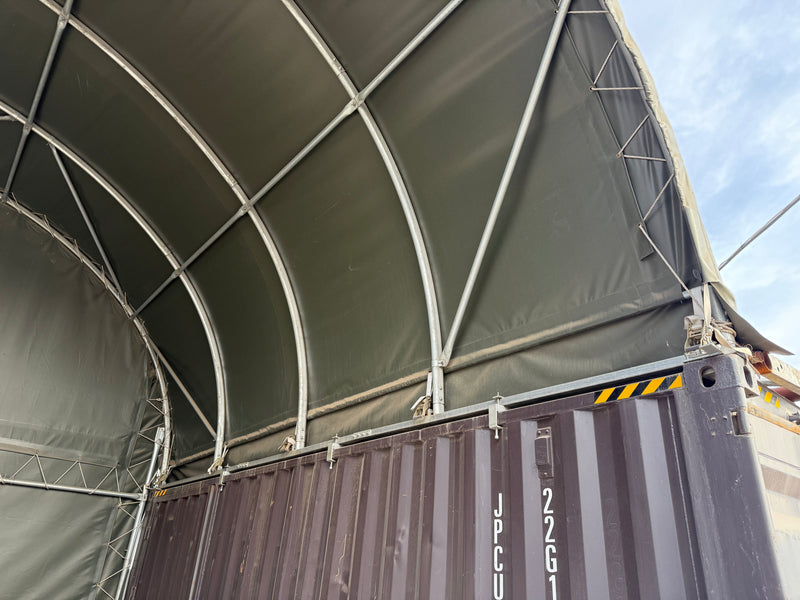 Gesloten Achterpaneel voor Containerluifels