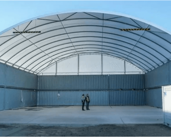 Kit Buildings Container Shelter Container Shelter - 40ft x 40ft x 15ft (12m x 12m x 4.5m)