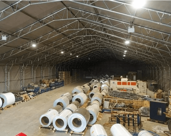 Kit Buildings Fabric Storage Buildings | Double Truss